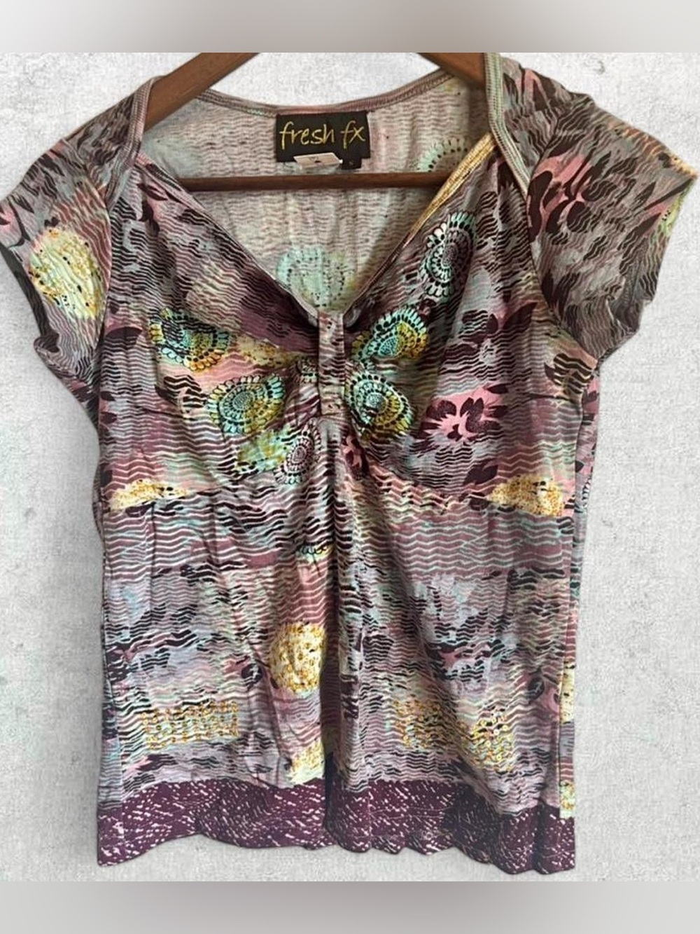 Y2K Fresh Fx Boho Top